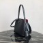 Prada Saffiano Leather Matinée Small Handbag 1BA251 Black 2019