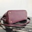Prada Grained Leather Double Medium Tote Bag 1BG775/1BG008 Burgundy