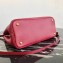 Prada Grained Leather Double Medium Tote Bag 1BG775/1BG008 Red