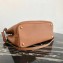 Prada Grained Leather Double Medium Tote Bag 1BG775/1BG008 Khaki
