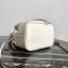 Prada Saffiano Leather Bucket Bag 1BZ032 White