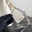 Prada Saffiano Leather Bucket Bag 1BZ032 White
