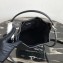 Prada Leather Bucket Bag 1BH038 Black