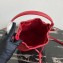 Prada Leather Bucket Bag 1BH038 Red