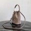 Prada Leather Bucket Bag 1BH038 Nude