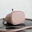 Prada Leather Bucket Bag 1BH038 Nude