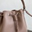 Prada Leather Bucket Bag 1BH038 Nude