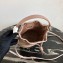 Prada Leather Bucket Bag 1BH038 Nude