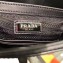 Prada Saffiano Leather Shoulder Bag 2VD019 Navy Blue/Orange 2019