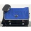 Prada Nylon and Saffiano Leather Shoulder Bag 2VD768 Blue/Black 2019