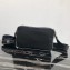 Prada Nylon and Saffiano Leather Shoulder Bag 2VH074 Blue/Black 2019