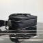 Prada Nylon and Saffiano Leather Shoulder Bag 2VH074 Blue/Black 2019