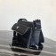 Prada Nylon and Saffiano Leather Shoulder Bag 2VH074 Black 2019