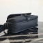 Prada Nylon and Saffiano Leather Shoulder Bag 2VH074 Black 2019