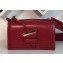 Loewe Boxcalf Bolso Barcelona Bag Dark Red with Two Shoulder Strap