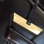 Loewe Boxcalf Bolso Barcelona Bag Black with Two Shoulder Strap