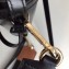 Loewe Boxcalf Bolso Barcelona Bag Black with Two Shoulder Strap