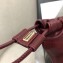 Chanel Lambskin Small Shopping Tote Bag AS0985 Burgundy 2019