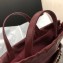 Chanel Lambskin Small Shopping Tote Bag AS0985 Burgundy 2019