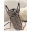 Chanel Lambskin Small Shopping Tote Bag AS0985 Gray 2019