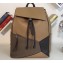 Loewe Soft Natural Calf Puzzle Backpack Bag Apricot