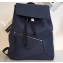 Loewe Soft Natural Calf Puzzle Backpack Bag Navy Blue