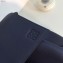 Loewe Soft Natural Calf Puzzle Backpack Bag Navy Blue