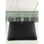 Chanel Classic Pouch Clutch Large Bag A82552 Chevron Lambskin Black/Silver