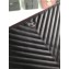 Chanel Classic Pouch Clutch Large Bag A82552 Chevron Lambskin Black/Silver