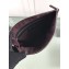 Chanel Classic Pouch Clutch Large Bag A82552 Chevron Lambskin Black/Silver