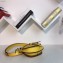 Loewe Calf Gate Bumbag Bag Yellow