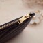 Saint Laurent Monogram Bill Pouch Bag in Grained Embossed Leather 504922 Black/Gold