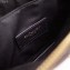 Saint Laurent Monogram Bill Pouch Bag in Grained Embossed Leather 504922 Black/Gold