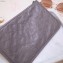 Saint Laurent Niki Bill Pouch Bag in Crinkled Vintage Leather 583577 Light Gray