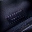 Saint Laurent Niki Bill Pouch Bag in Crinkled Vintage Leather 583577 Light Gray