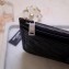 Saint Laurent Niki Bill Pouch Bag in Crinkled Vintage Leather 583577 Black