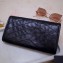 Saint Laurent Niki Large Wallet in Crinkled Vintage Leather 583552 Black