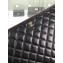 Chanel Classic Pouch Clutch Large Bag A82552 Lambskin Black/Gold