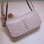 Saint Laurent Niki Body Bag in Crinkled Vintage Leather 577124 Beige
