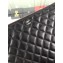 Chanel Classic Pouch Clutch Large Bag A82552 Lambskin Black/Silver