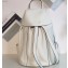 Loewe Nappa Calf Rucksack Small Backpack Bag White