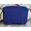 Loewe Soft Grained Calf Military Messenger XS Bag Blue