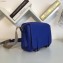Loewe Soft Grained Calf Military Messenger XS Bag Blue