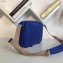 Loewe Soft Grained Calf Military Messenger XS Bag Blue