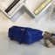 Loewe Soft Grained Calf Military Messenger XS Bag Blue