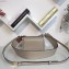 Loewe Boxcalf Barcelona Small Bag Pale Gray with Two Shoulder Strap