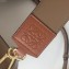 Loewe Boxcalf Barcelona Small Bag Camel with Two Shoulder Strap