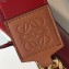 Loewe Boxcalf Barcelona Small Bag Dark Red with Two Shoulder Strap