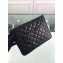 Chanel Classic Pouch Clutch Small Bag A82545 Lambskin Black/Silver