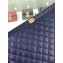 Chanel Boy Pouch Clutch Large Bag A84407 Caviar Leather Royal Blue/Gold